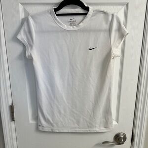 Nike Dryfit Workout Shirt Size M White